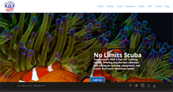 Desktop Screenshot of nolimitsscuba.com